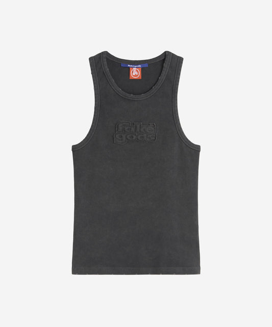 Fakegods Washed Tank Dark Grey