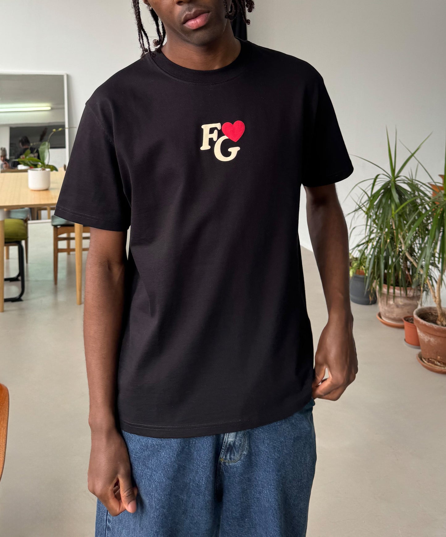 Valentine'S Tee Black