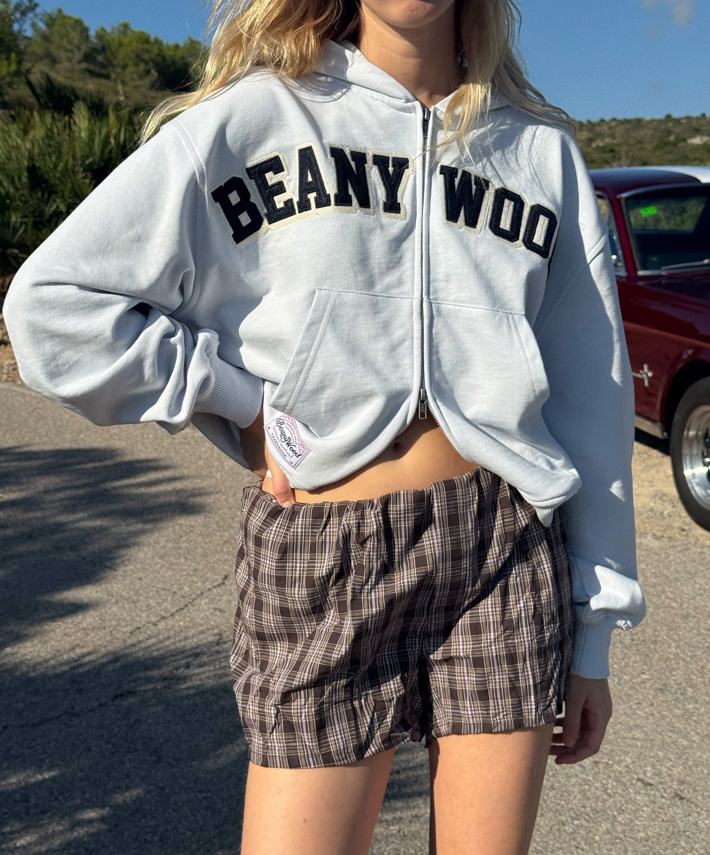 Cold Brew Zipper Light Grey